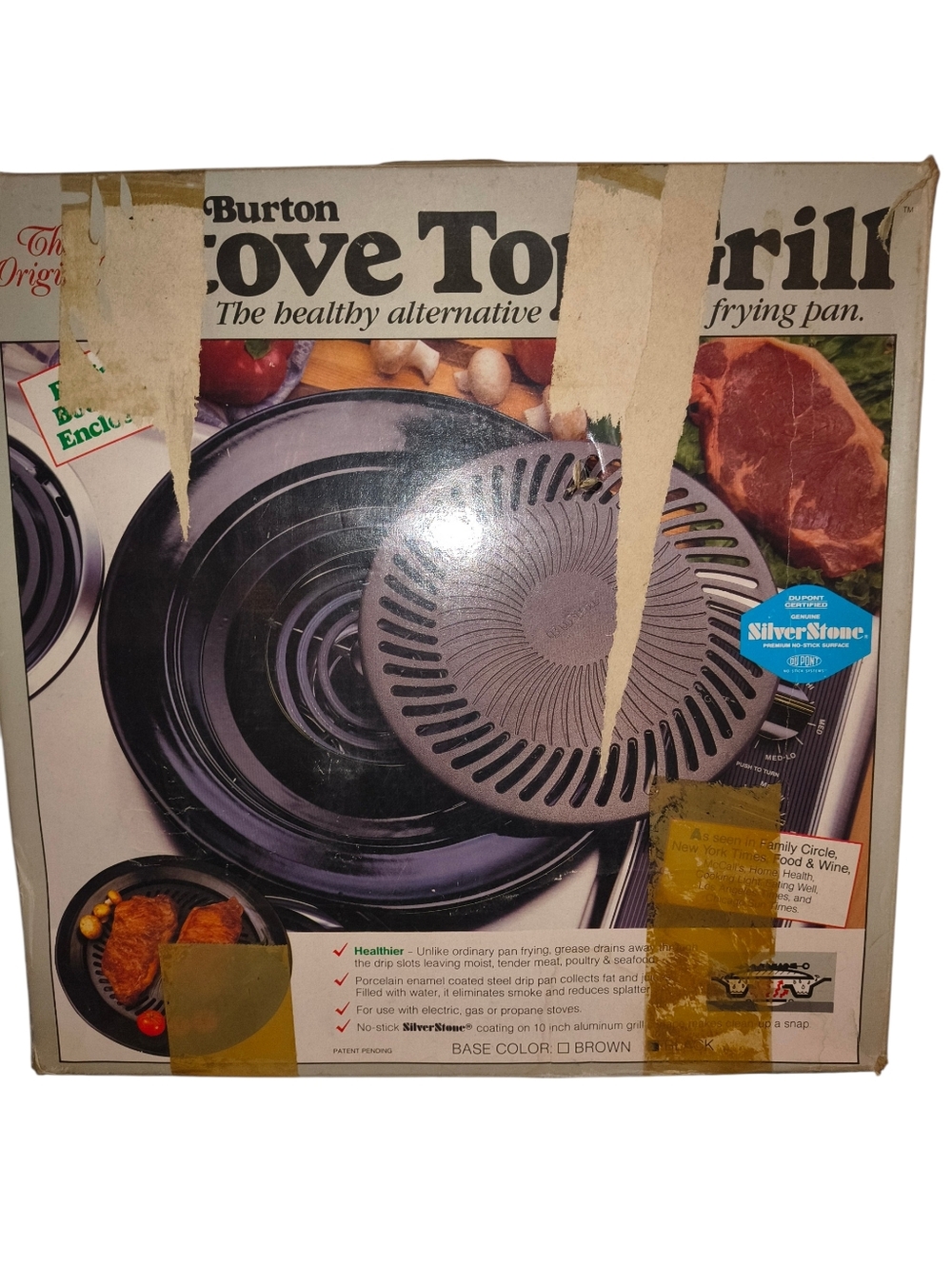 Burton Brown Stove Top Grill Disc Set